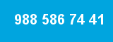 988 586 74 41 988 586 74 41
